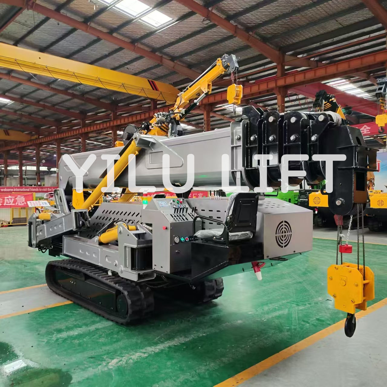 How Spider Crane Boom Length Affects Lifting Capacity and Reach