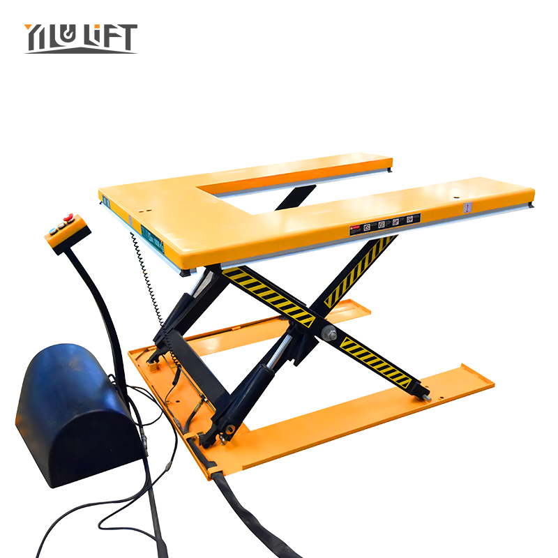 600-1500kg U Shape Scissor Lifts