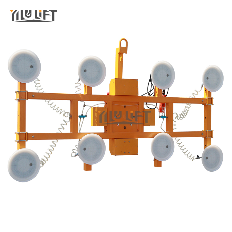 800kg1200kg 1400kg H Shape Heavy Duty Suction Cup Vacuum Lift for Plywood