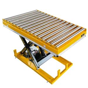 customized electric mini scissor lift table