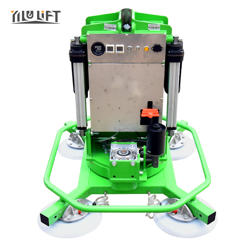 YILU Factory 400kg~1200kg Full Electric Rotation Tilt Vacuum Glass Lifters with CE