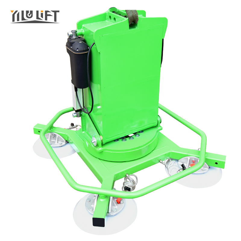 YILU Factory 400kg~1200kg Full Electric Rotation Tilt Vacuum Glass Lifters with CE