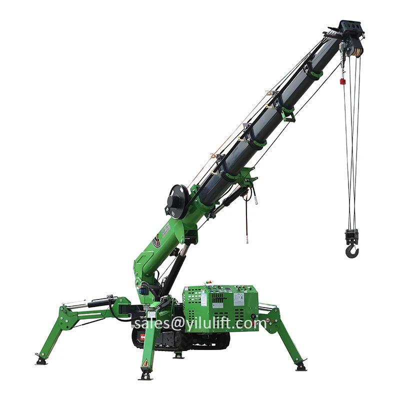 Spider Crane Crawler Self-propelled Hydraulic Telescopic Arm