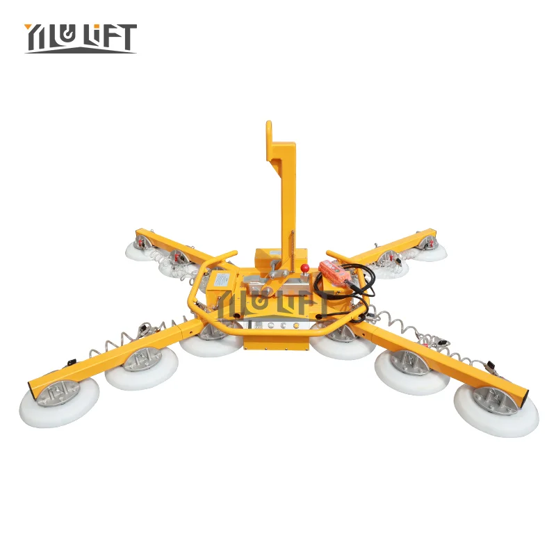 Vacuum Lifter for Glass Curtain Install Vacuum Lifter With Vacuum Suction Cups