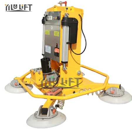 YILU X Shape Full Electric Vacuum Suction Cups Lifter