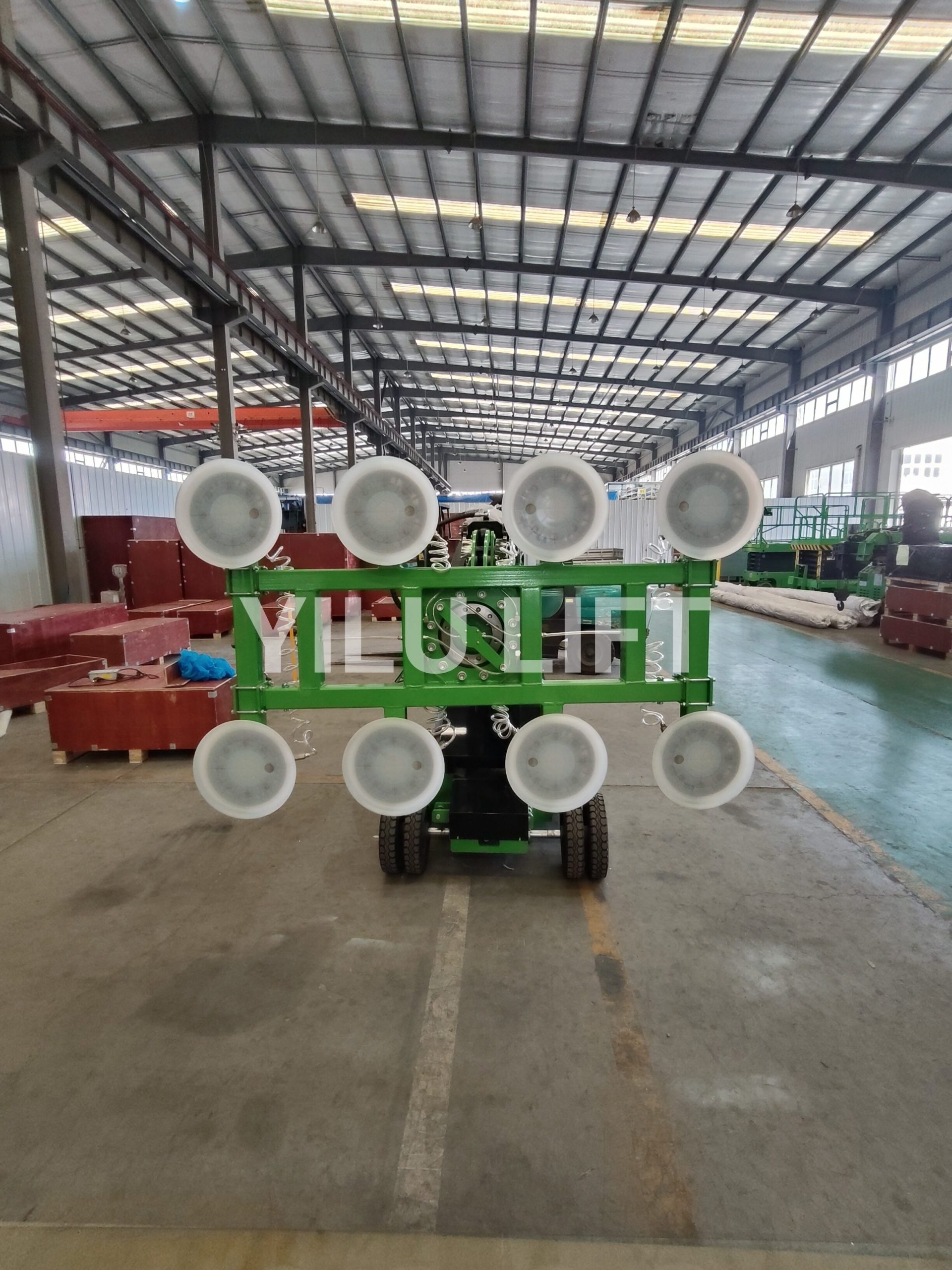 Electric Glass Vacuum Lifter Machine Price for Warehouse