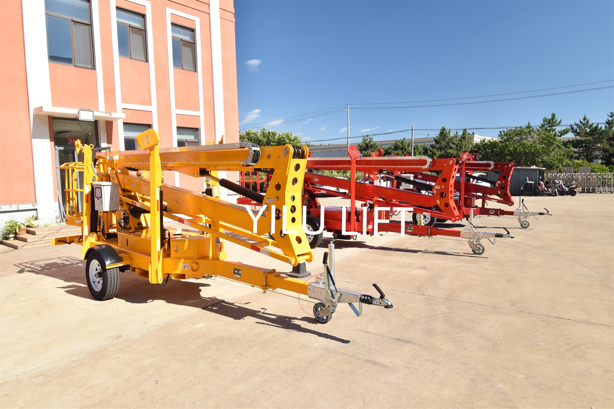 Hydraulic Articulated Boom Lift for Warehouse