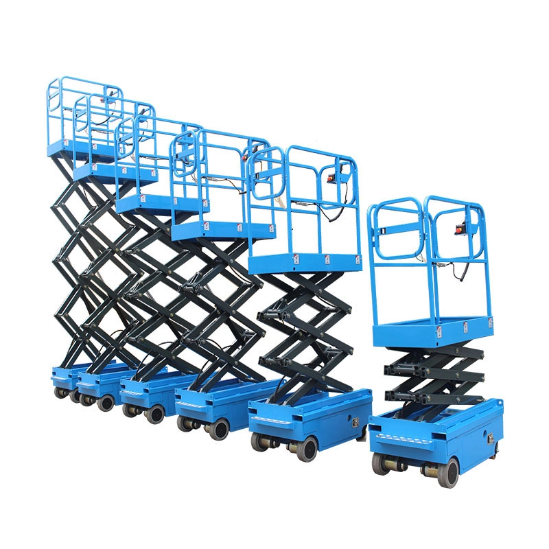 3-7m mini scissor lifts for industrial facility maintenance