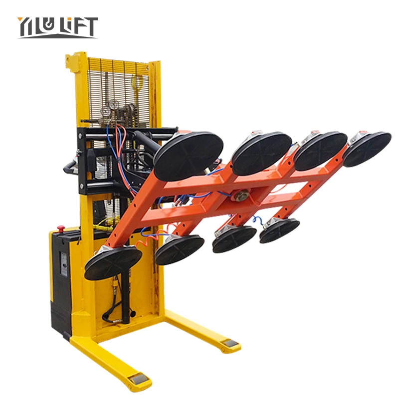 YILU LIFT heavy duty mobile vacuum lifter with multi cup frame